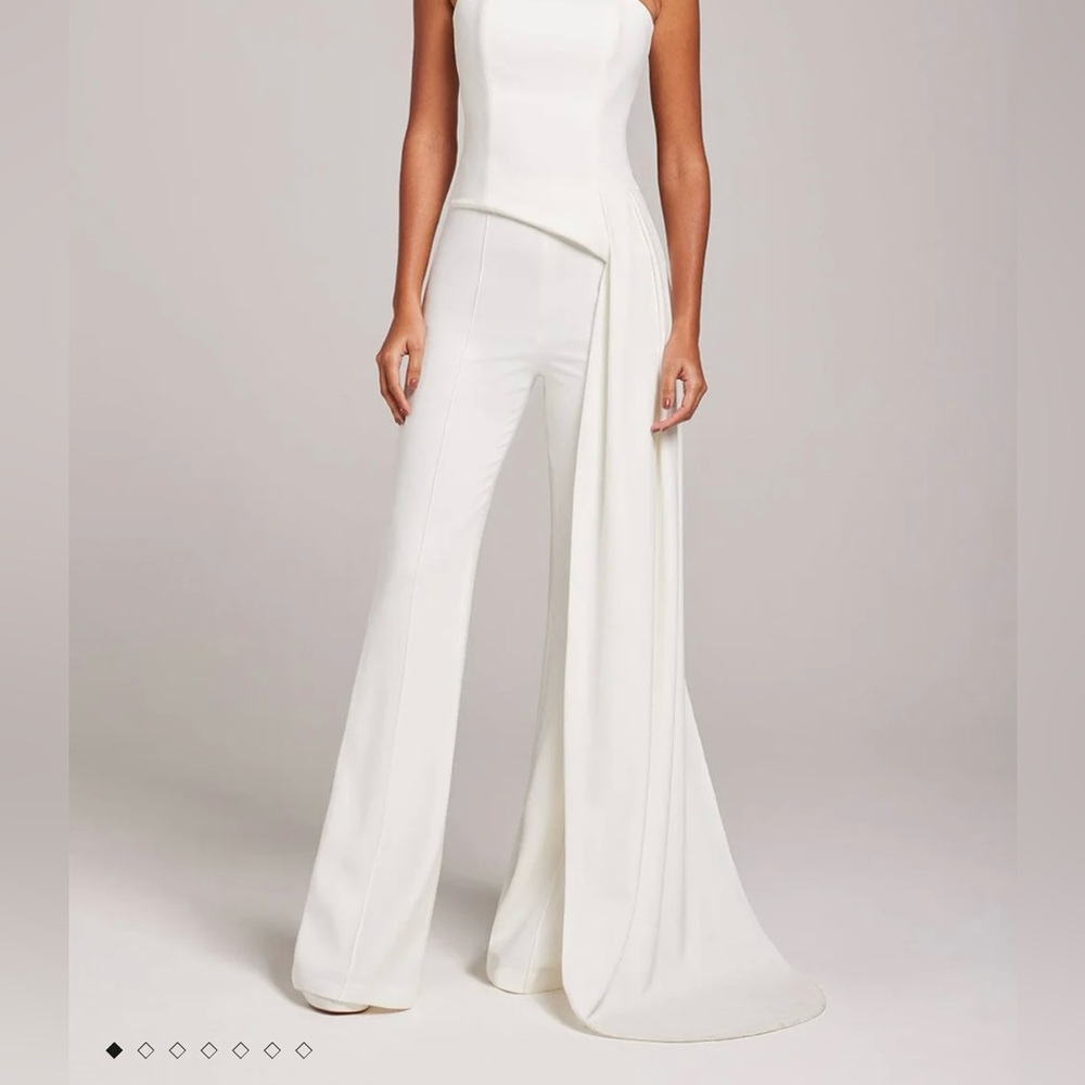 Nadine Merabi Charlotte White Trousers